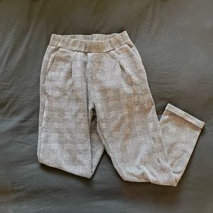 Lågar 157 checkered joggers